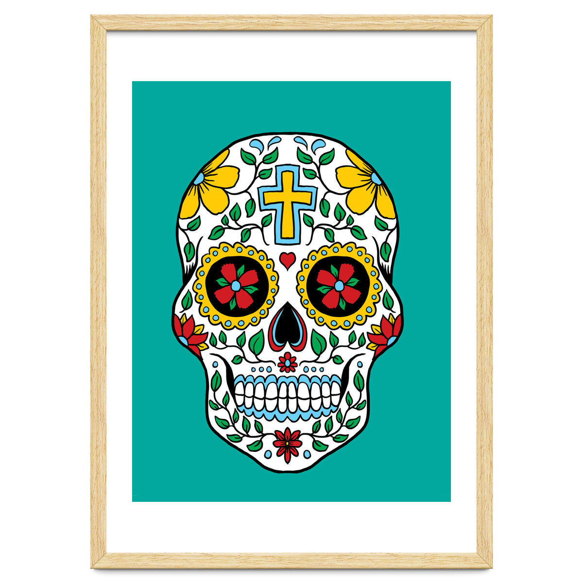 Colorful Skull III