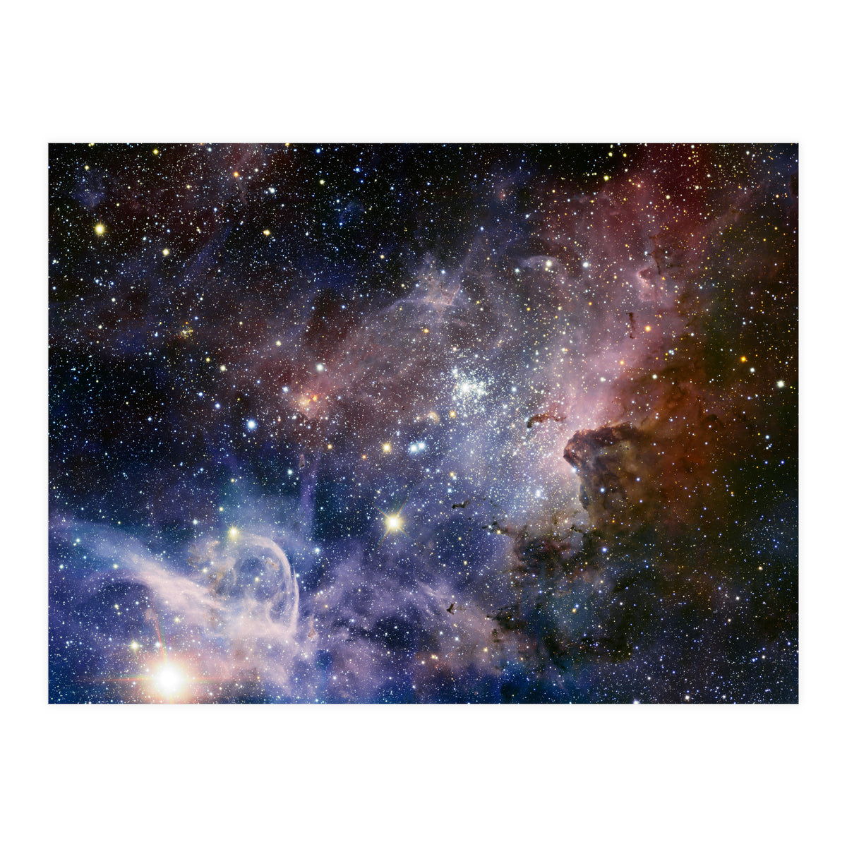 Carina Nebula's Hidden Secrets (Print Only)