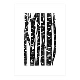 Woodcut Birches (Print Only) thumbnail
