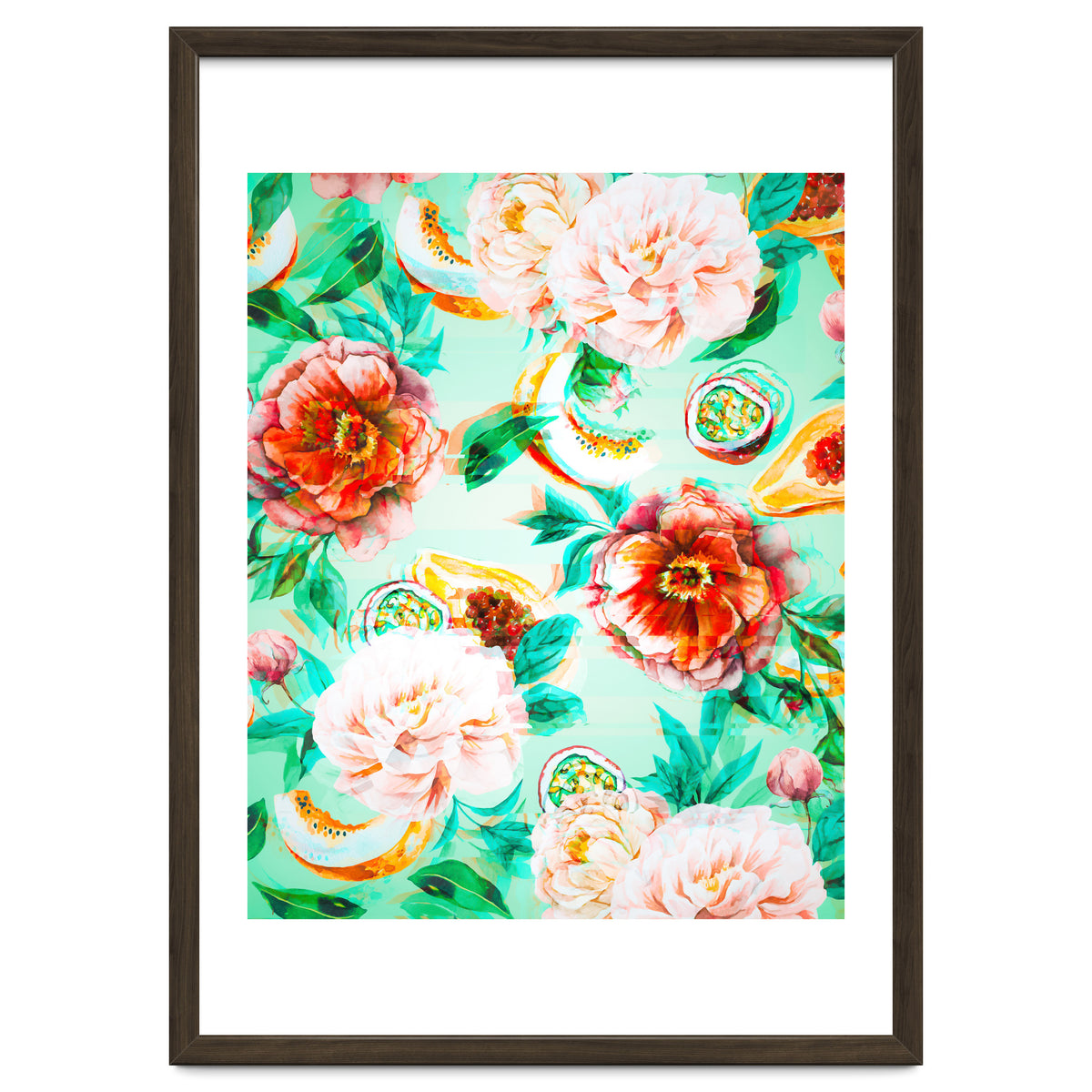 Tropical flowery fruit glitch