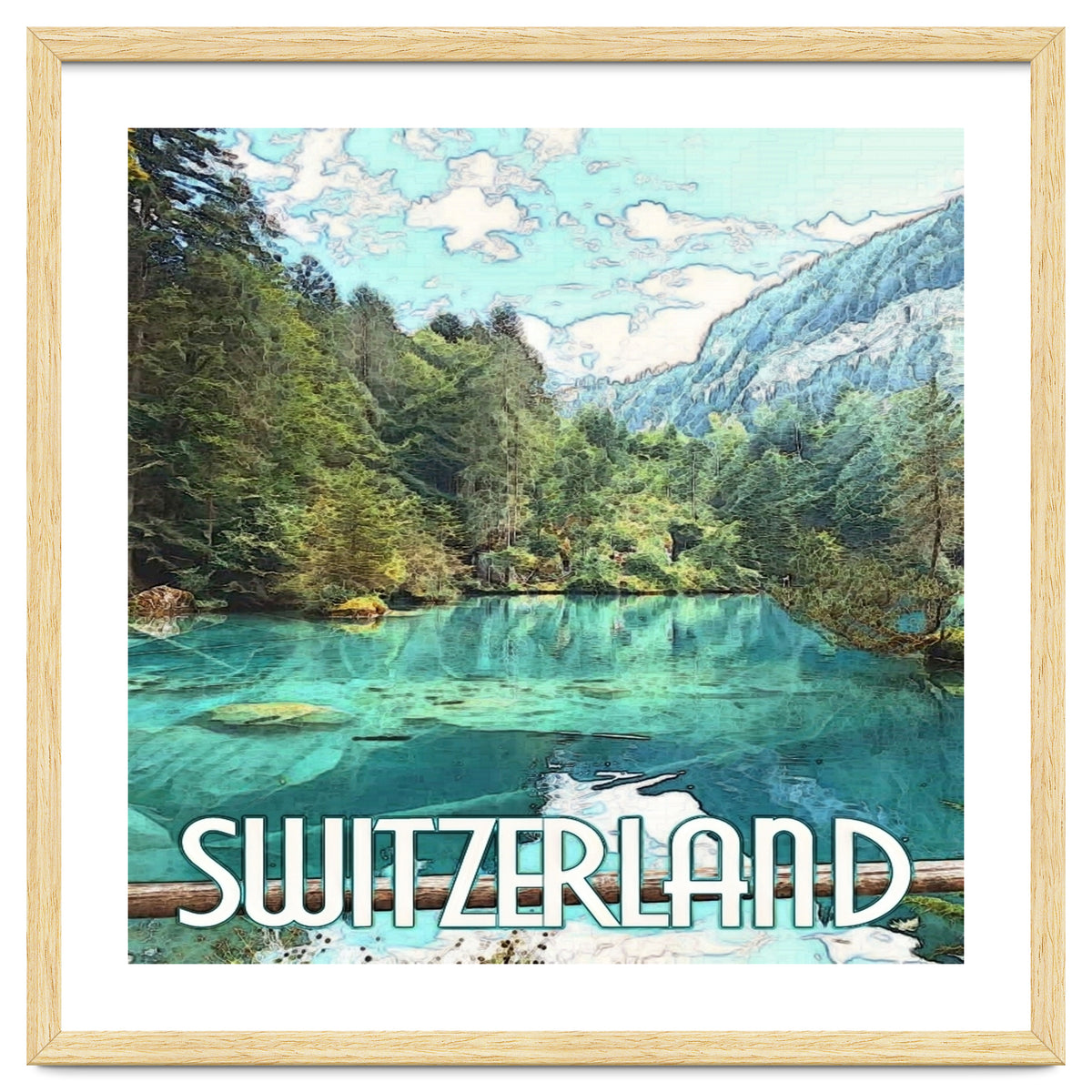 Blausee Naturpark, Switzerland.