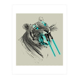 Sabertoothed Tiger (Print Only) thumbnail