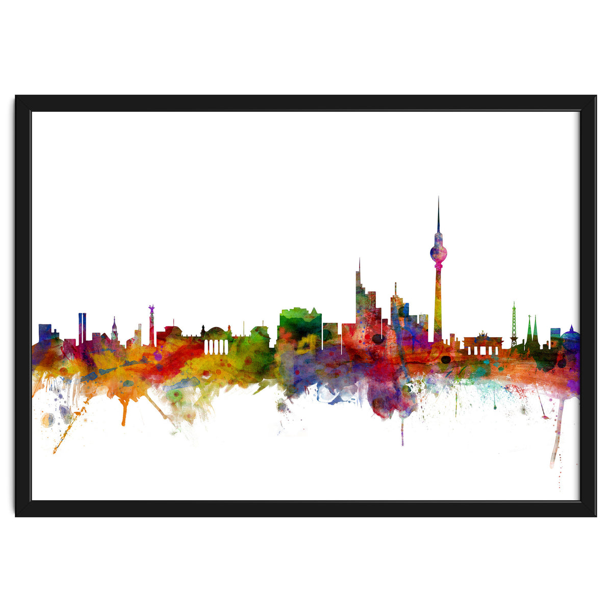 Berlin Germany Skyline