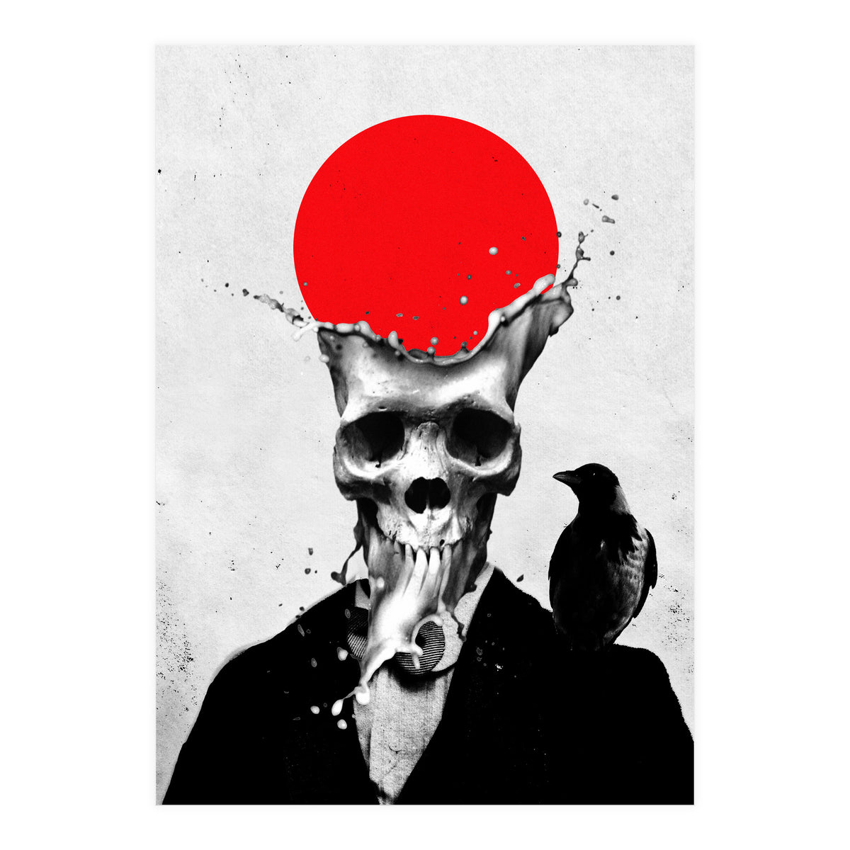 Splash Skull (Print Only)