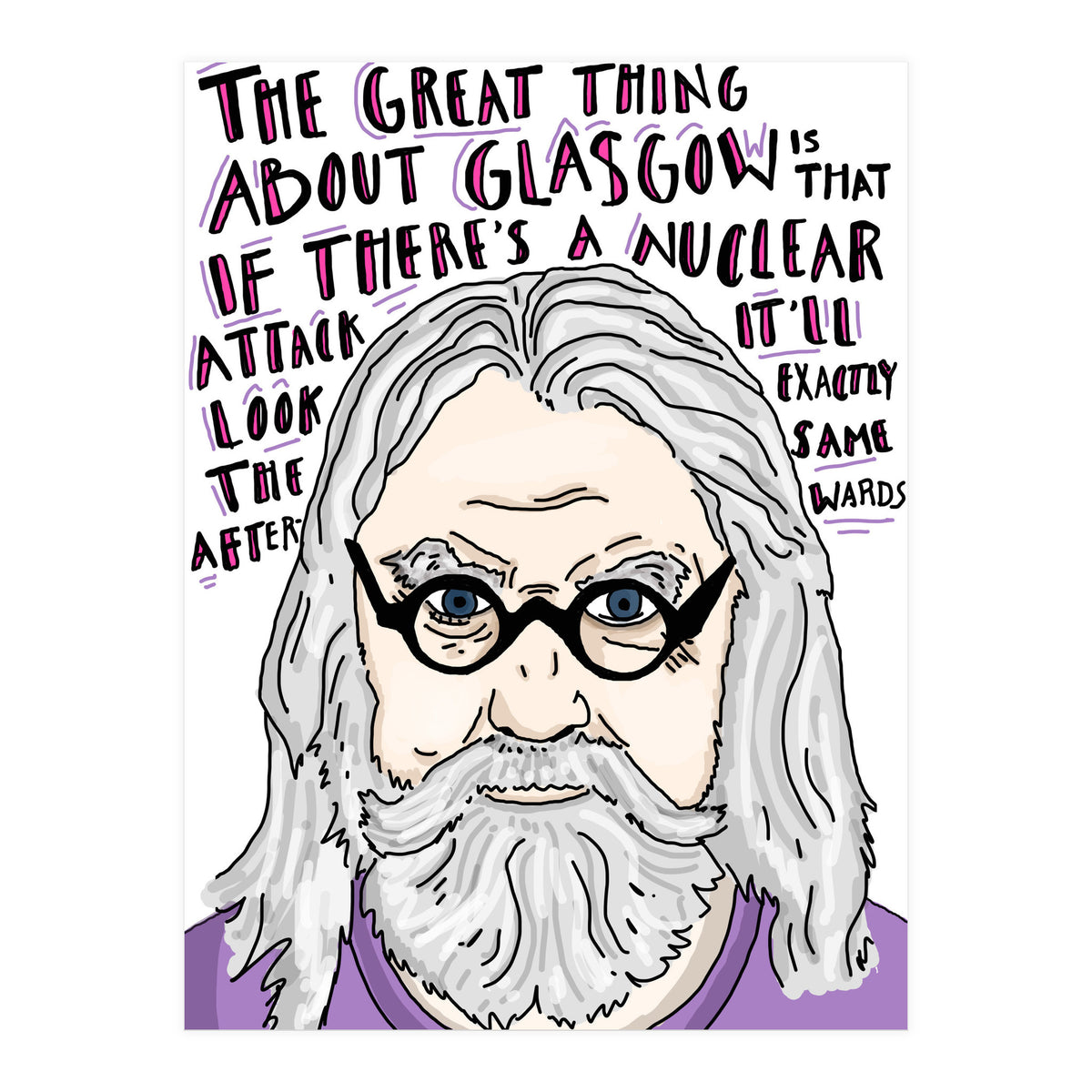 Billy Connolly (Print Only)
