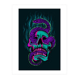 Skull & Snake (Print Only) thumbnail