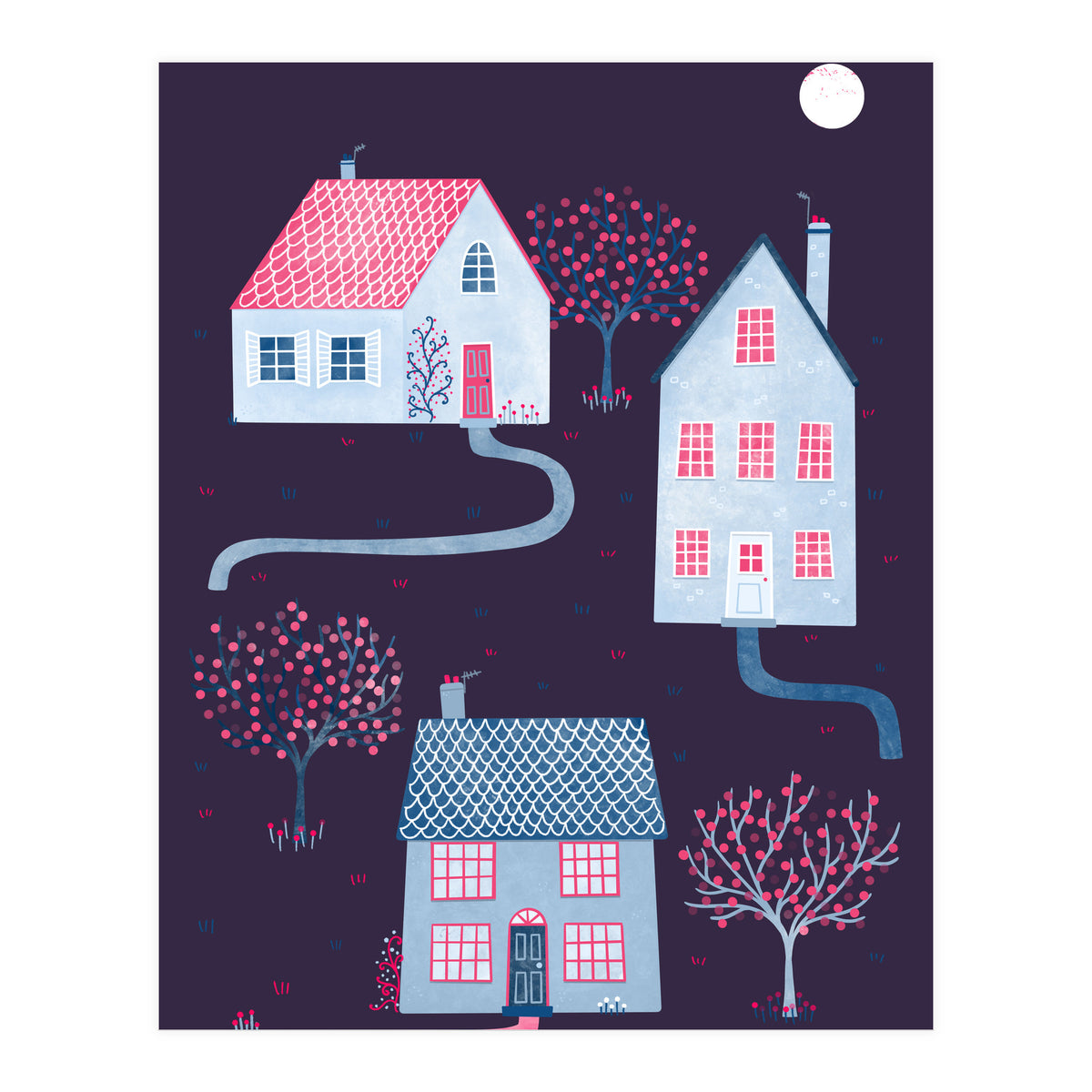 Spring In Townsville at Night (Print Only)