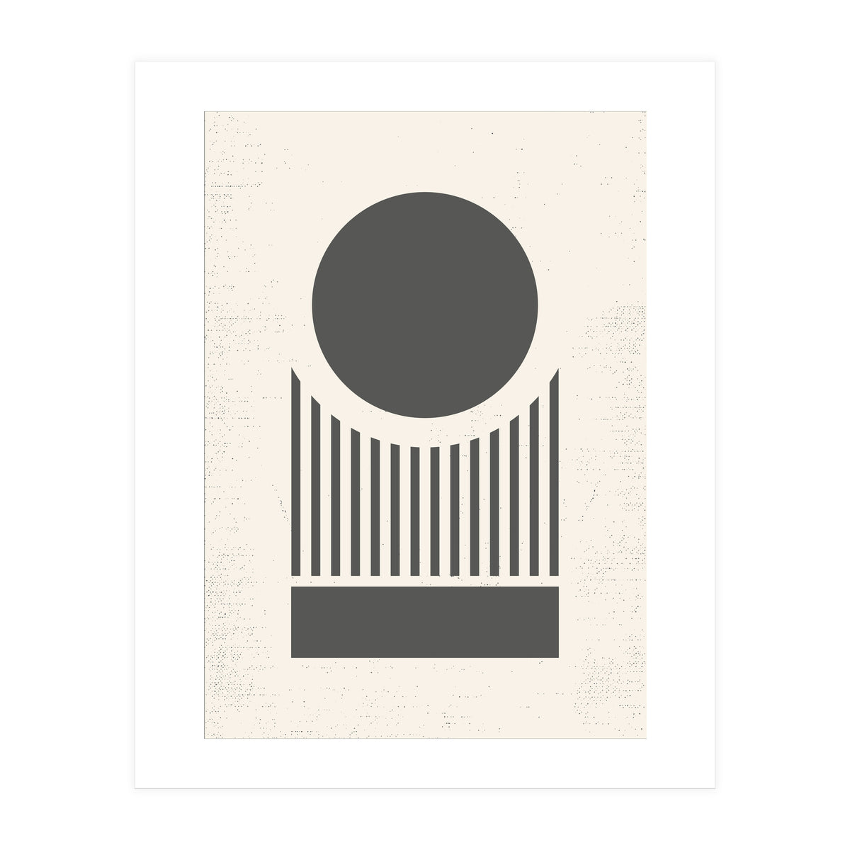 Mid Century Modern Geometry 02  (Print Only)