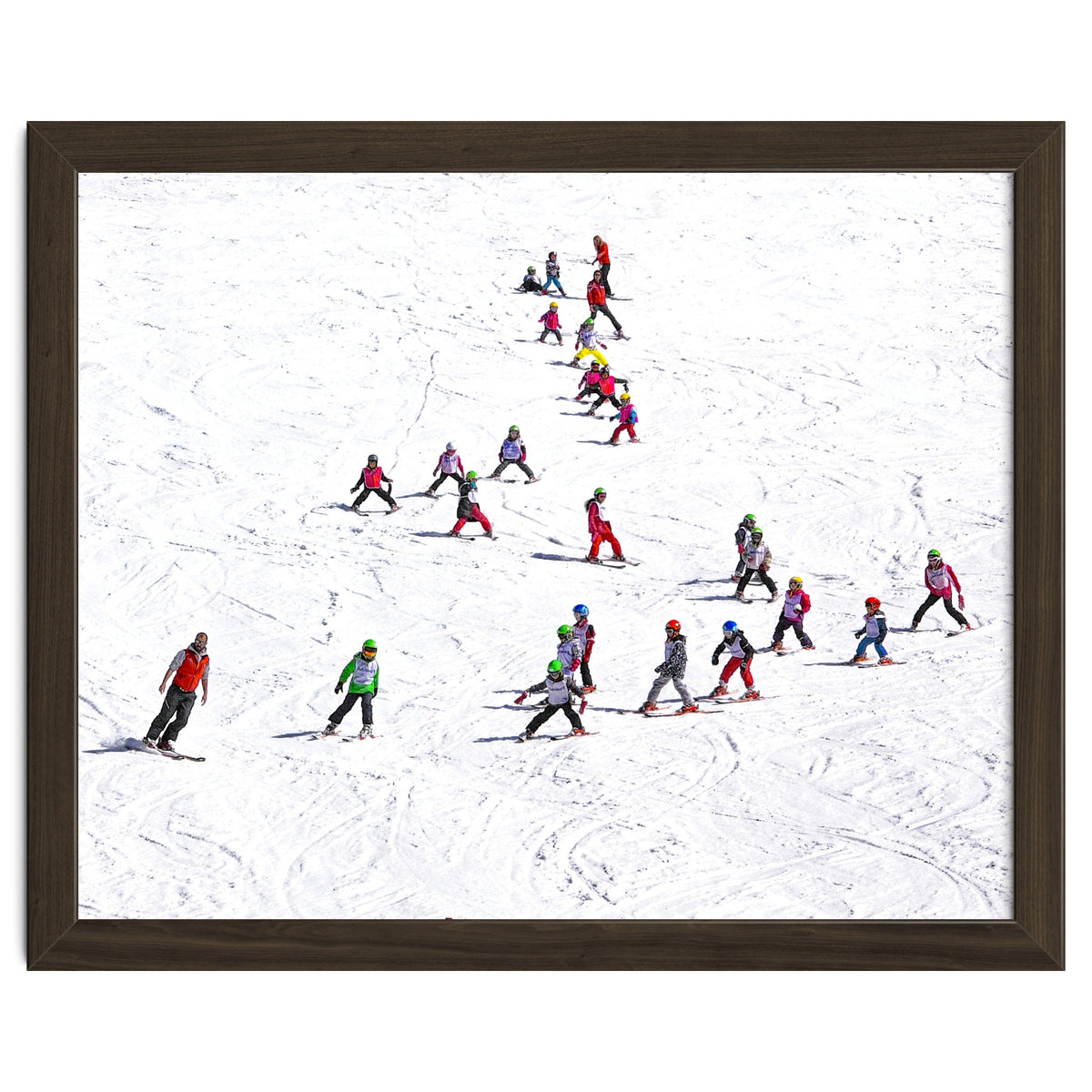 Ski school (Colour)