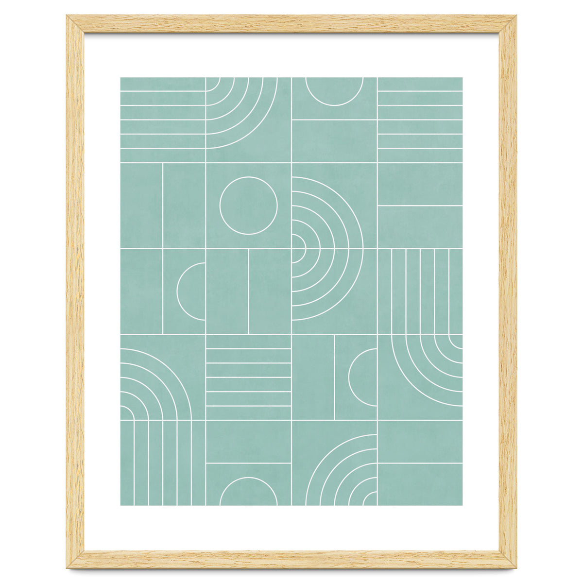 My Favorite Geometric Patterns No.25 - Light Blue
