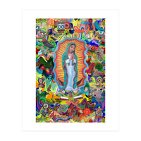 Virgen Y Graffiti 21 (Print Only)