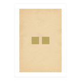 Minimalist green squares (Print Only) thumbnail