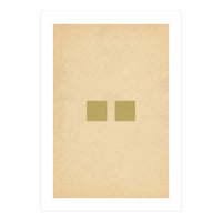 Minimalist green squares (Print Only)