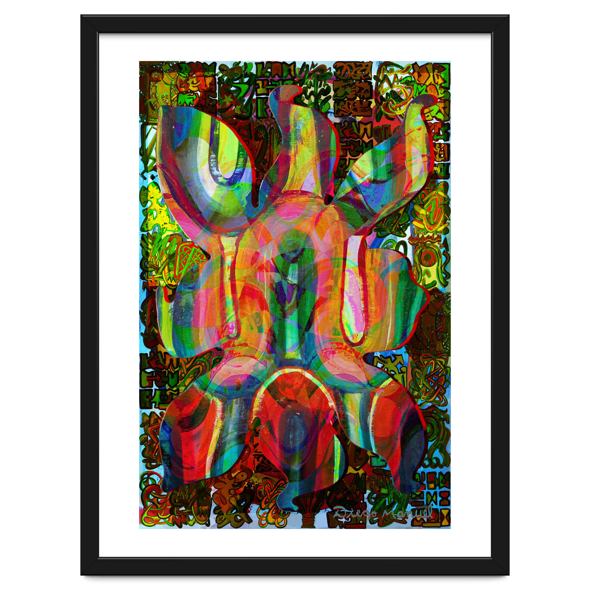 Pop Abstract 2023 Tapiz 105