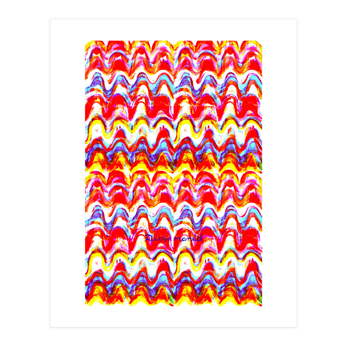 Pop abstract color full (Print Only)