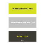 Be In Love - Rumi Quote Typography (Print Only) thumbnail