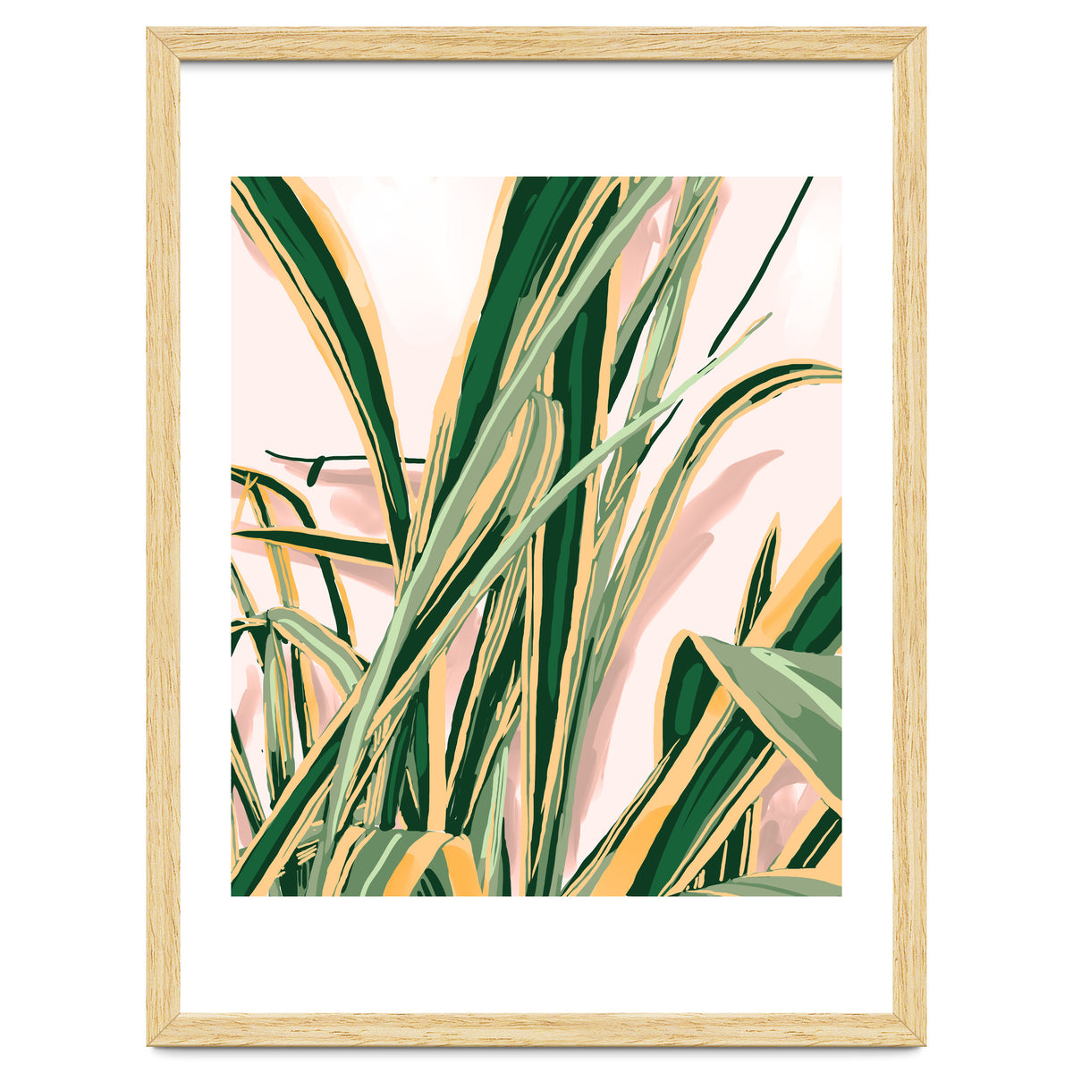 Blush Botanical Unfolding