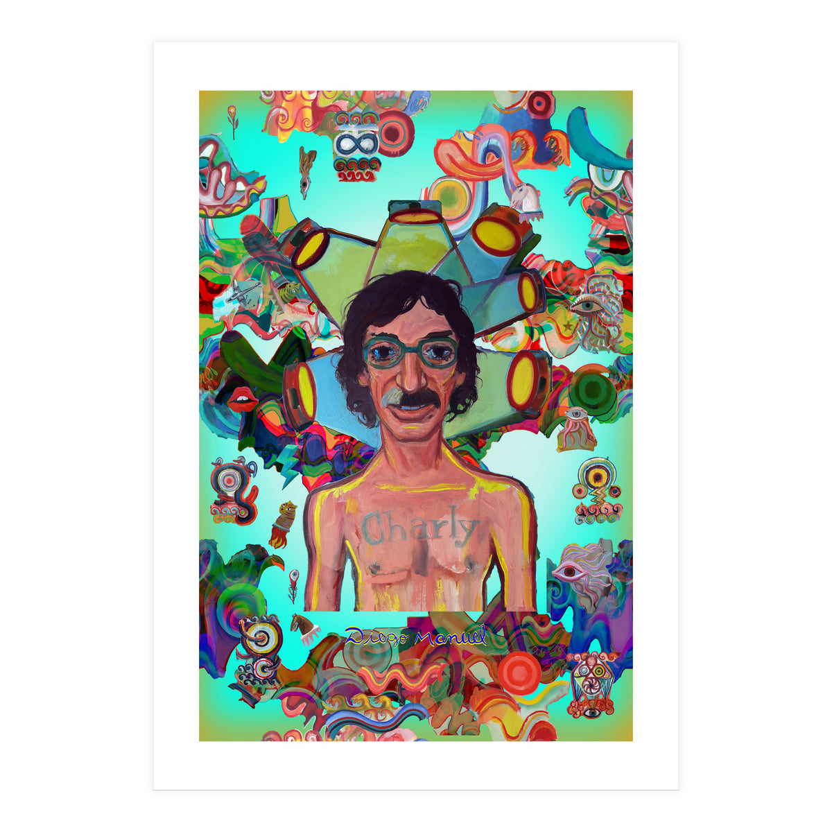 Charly Y Graffitis (Print Only)