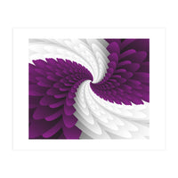 Violet Majestic Wings (Print Only)