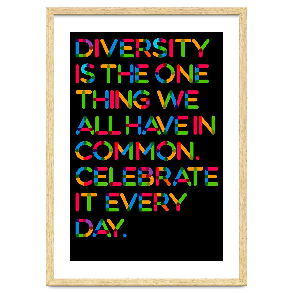 DIVERSITY (black Version)