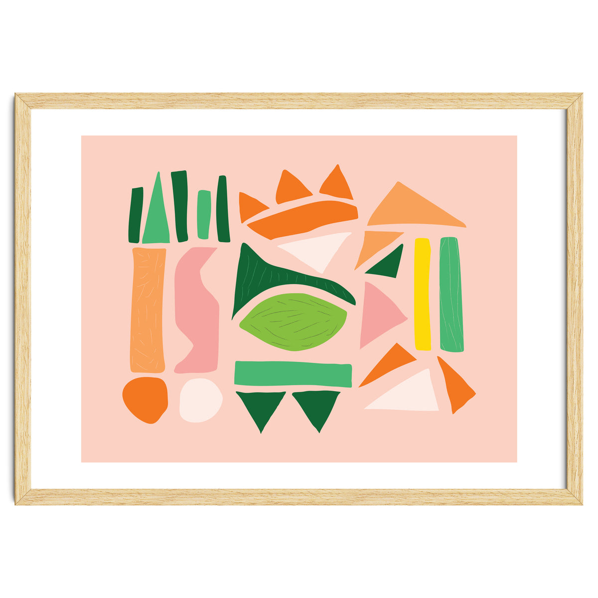 Watermelon Punch Abstract Art