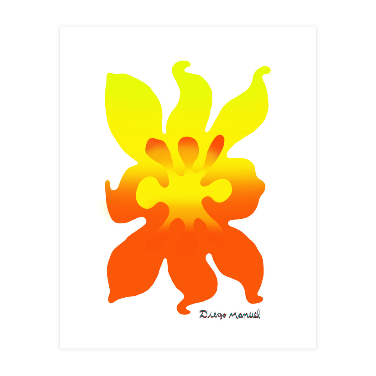 Fuego 67 Copia (Print Only)