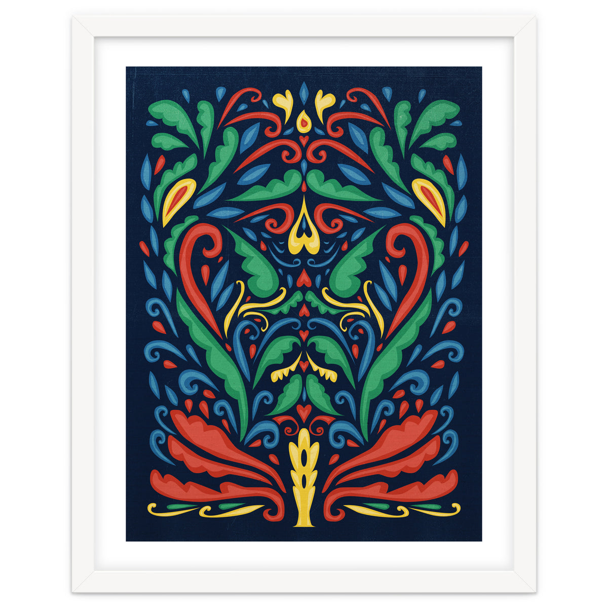 Art Nouveau Folk Art Style