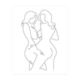 lovers nude line (Print Only) thumbnail