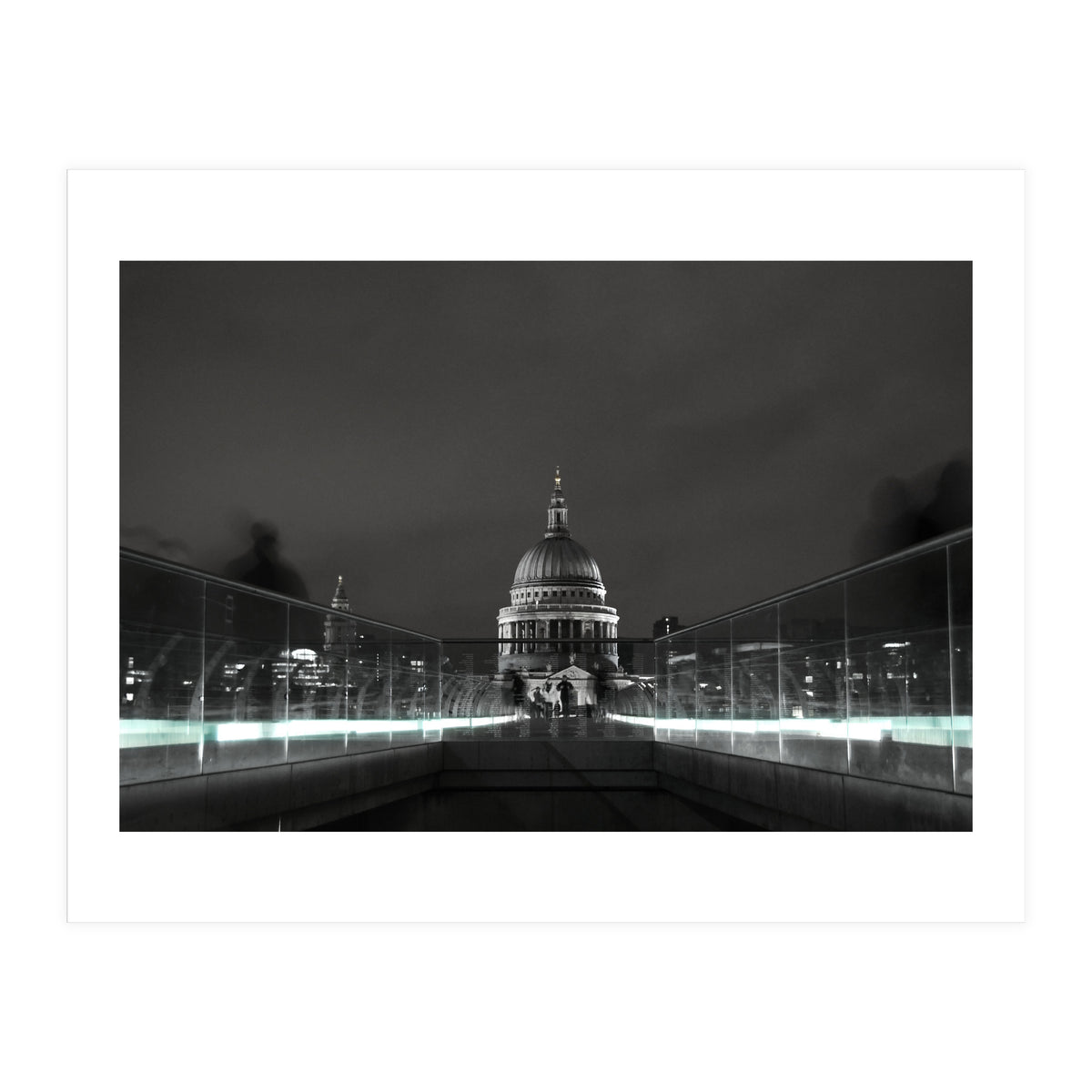 St Paul's Millennium Bridge London (Print Only)
