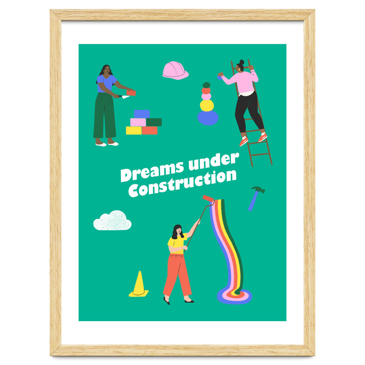 Dreams Under Construction Green