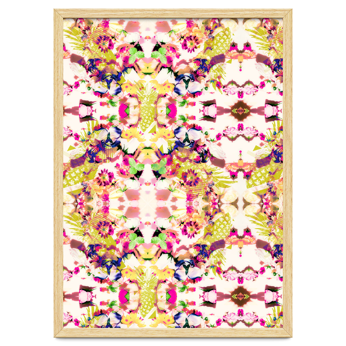 Painting mosaic - Abstract nature