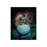 Aquarius  Zodiac Sign (Print Only) thumbnail