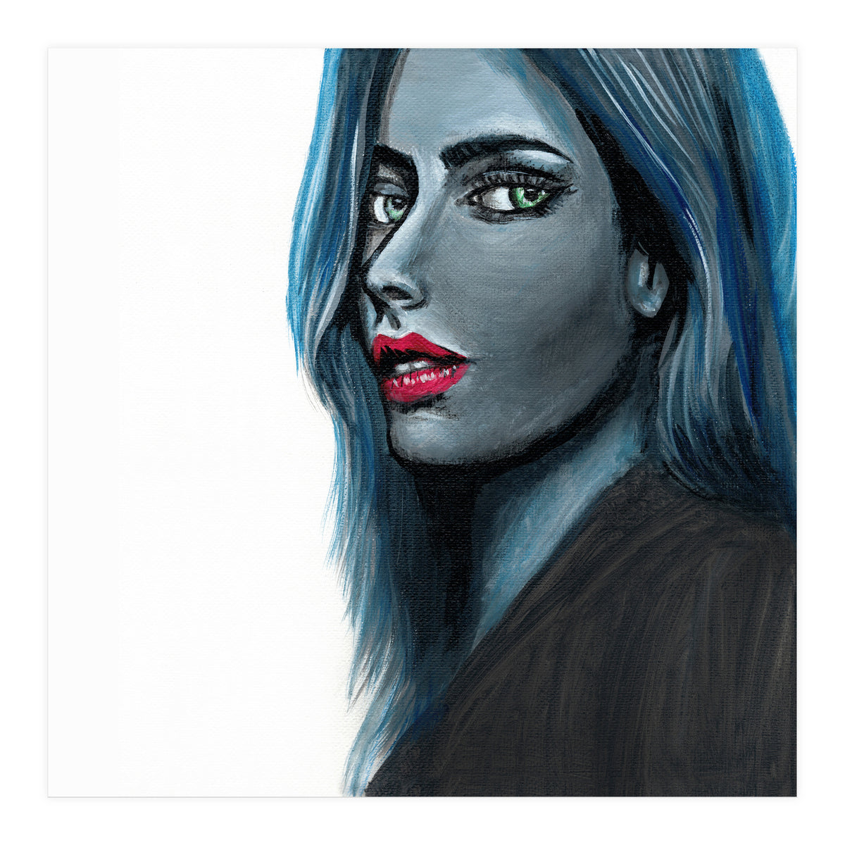 Blue Woman (Print Only)
