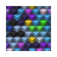 Isometric Cubes (Print Only)