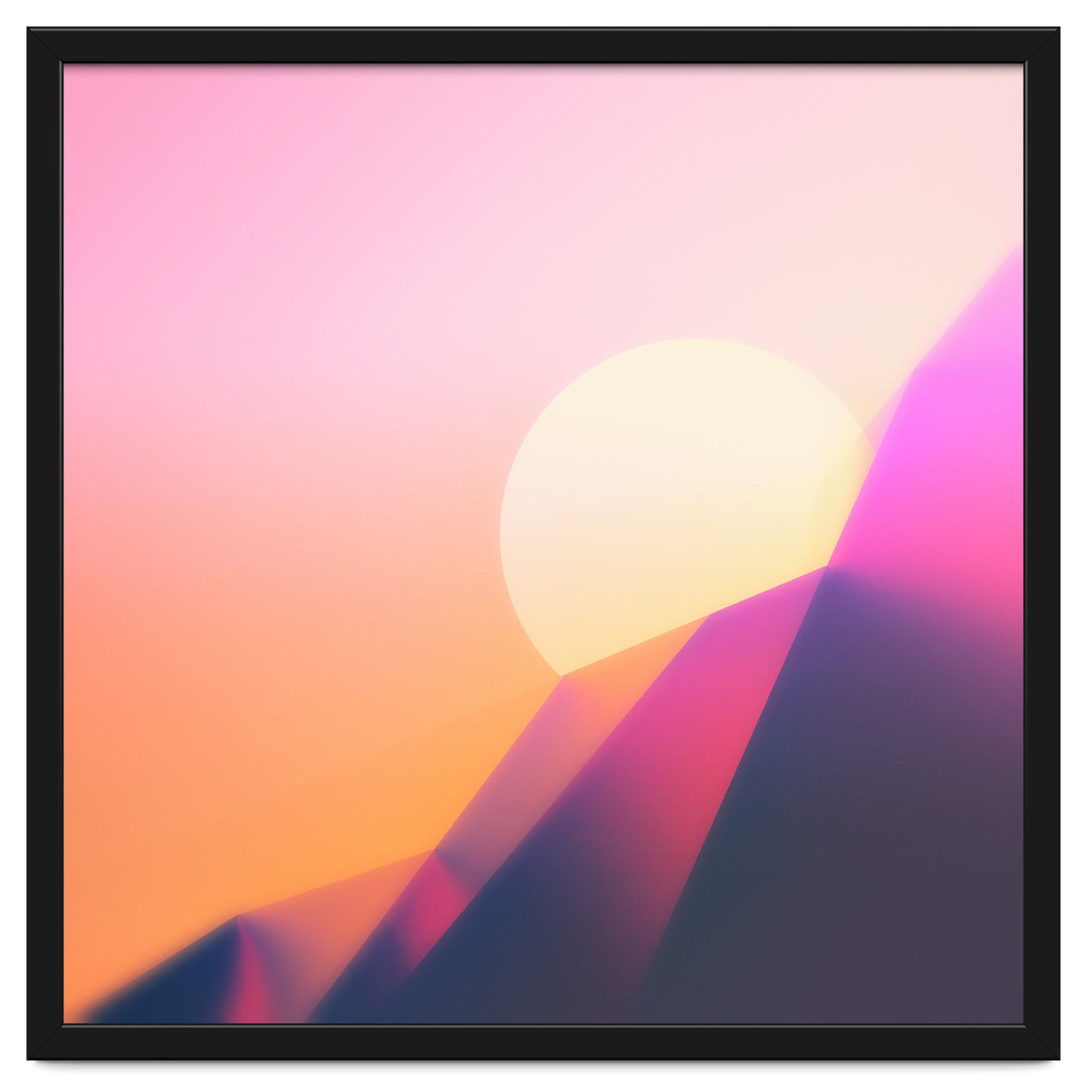 Sun Desert Mountain Sky