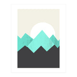 Pastel Mountains IV Sierra (Print Only) thumbnail