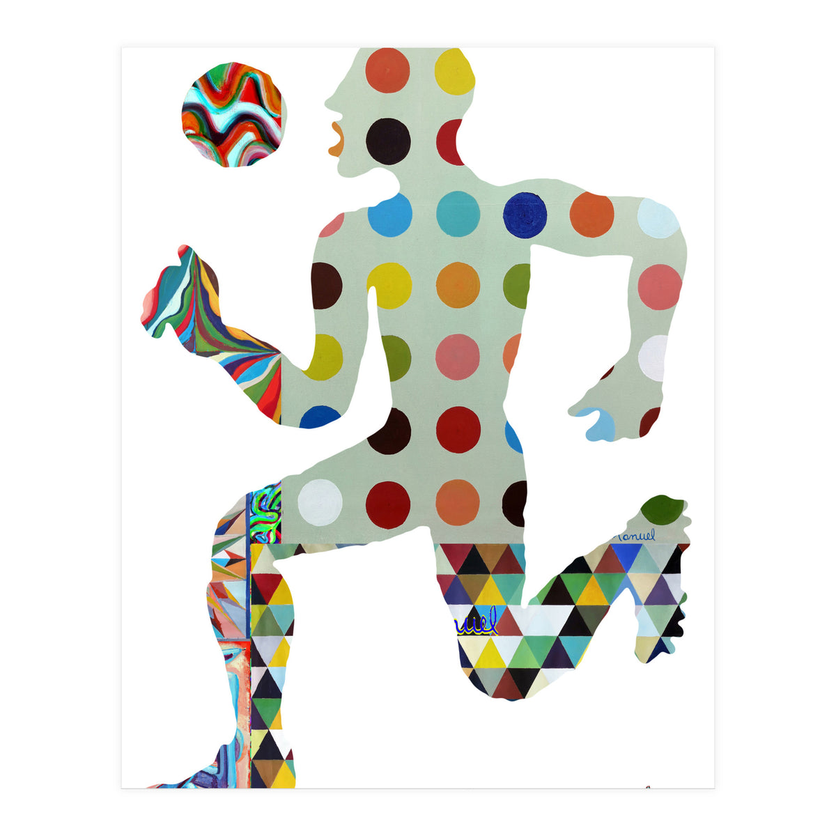 Jugador Nuevo 1 16  (Print Only)