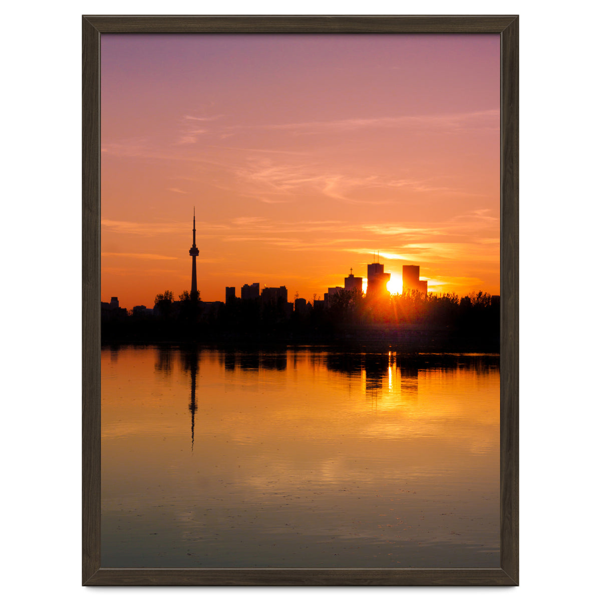 Leslie Street Spit Toronto Canada Sunset