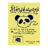 Friendz Wanted (Print Only) thumbnail