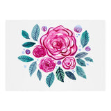 Watercolor rose bouquet (Print Only) thumbnail