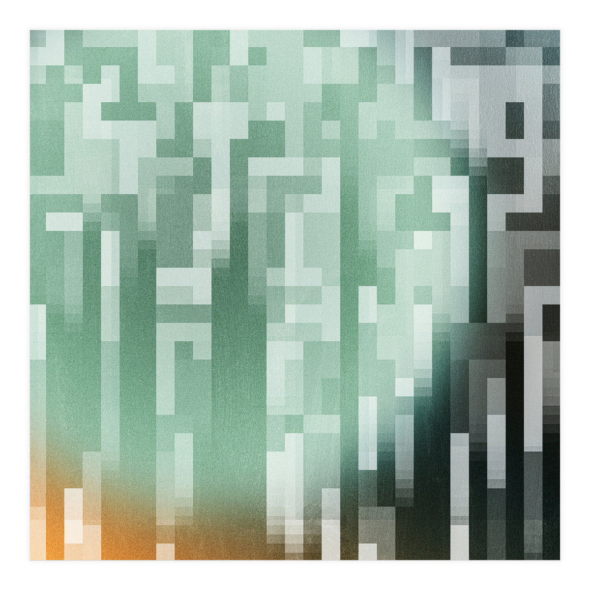 Pixel City #1 (Print Only)