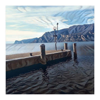 Pier on Lake Garda. (Print Only)