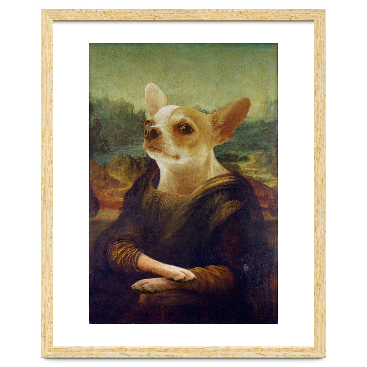 Mona Lisa Chihuahua