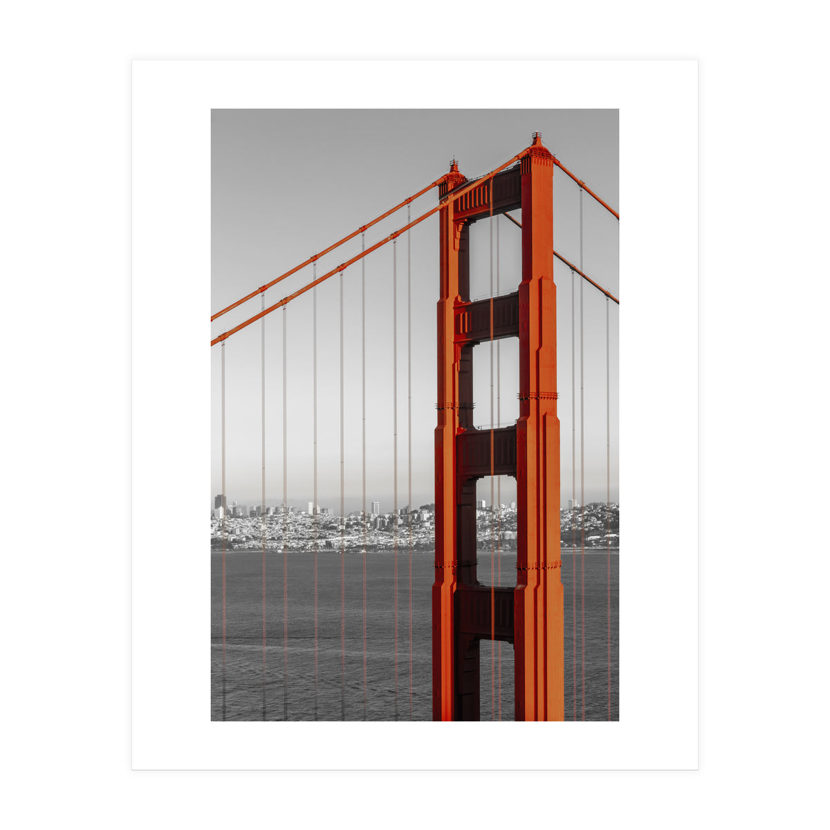 SAN FRANCISCO Golden Gate Bridge  (Print Only)