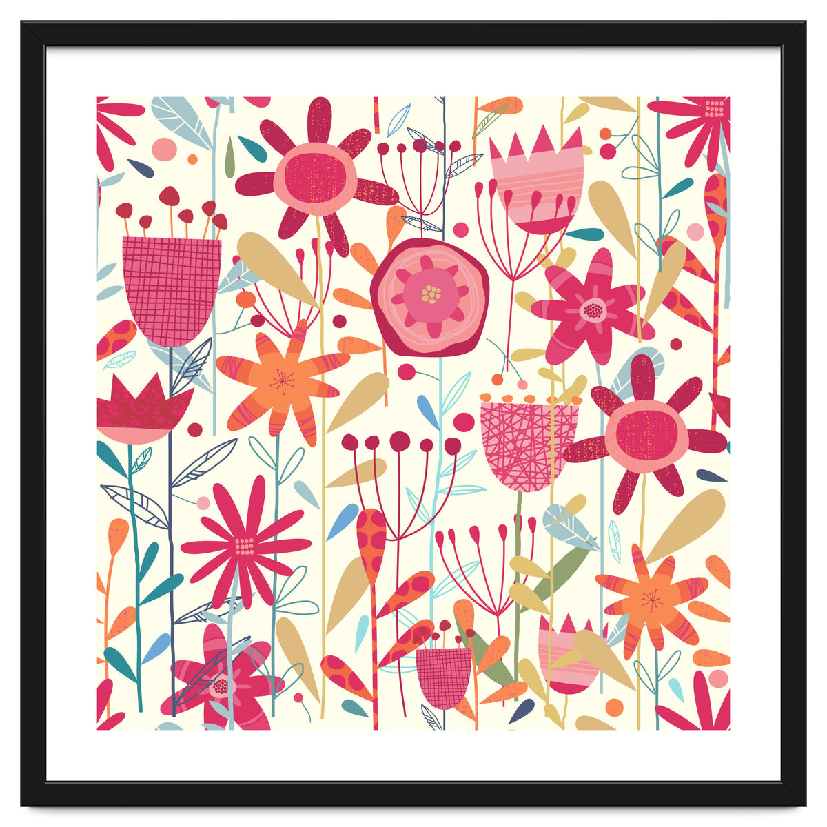 Wild Weeds And Flowers