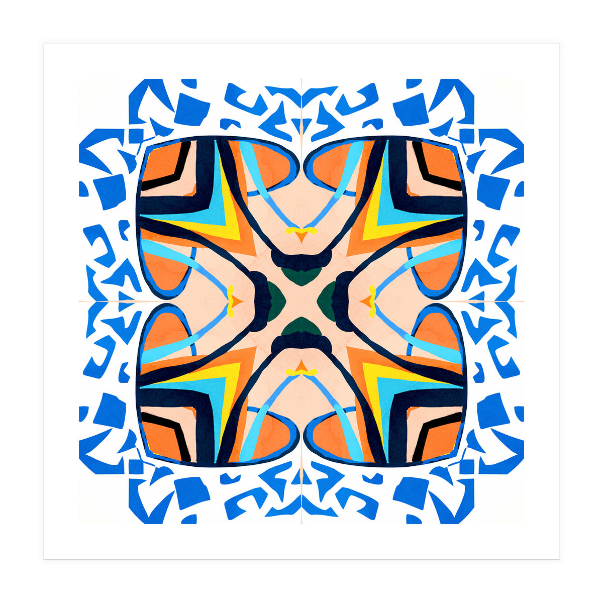 Mediterranean Tile (Print Only)