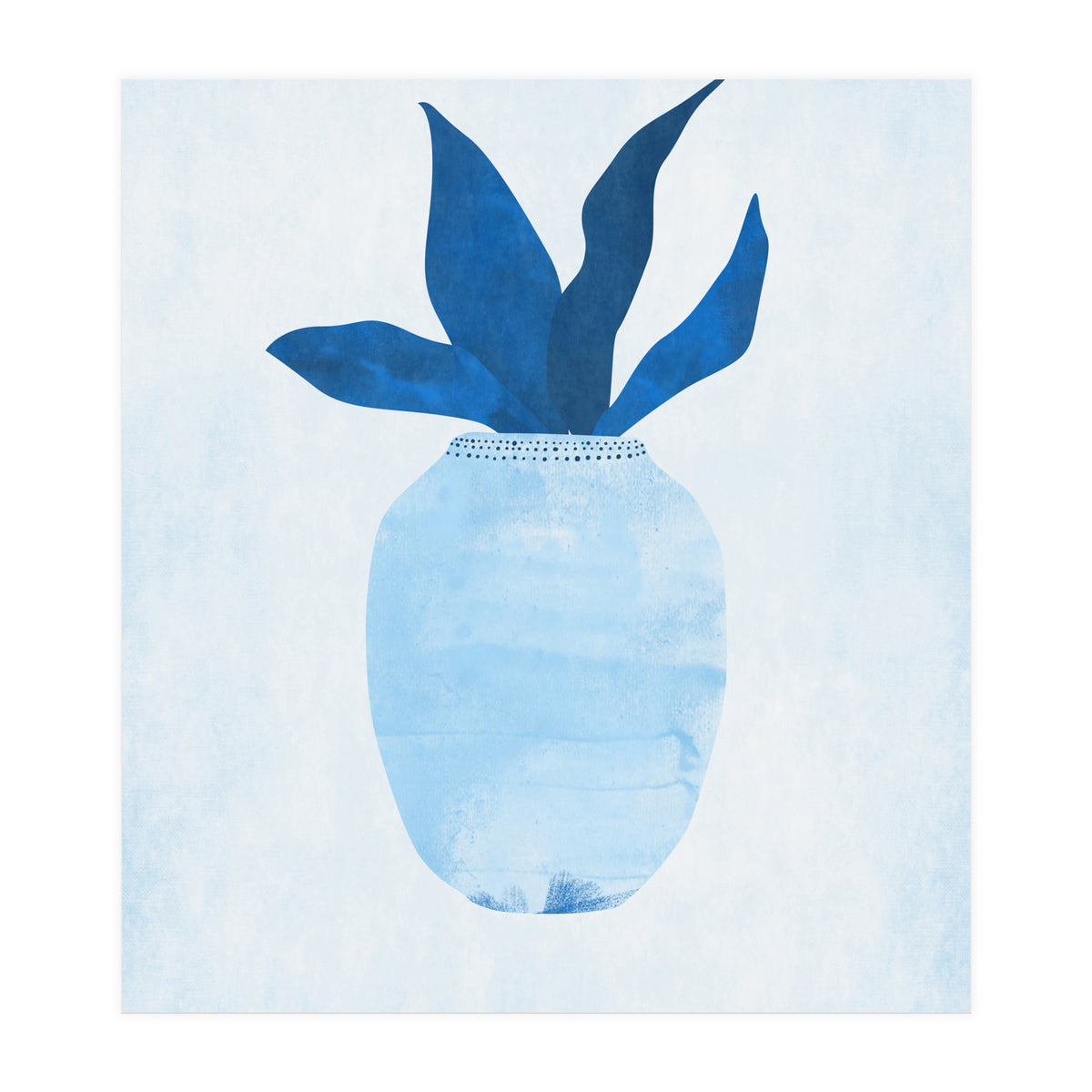 Blue vase (Print Only)