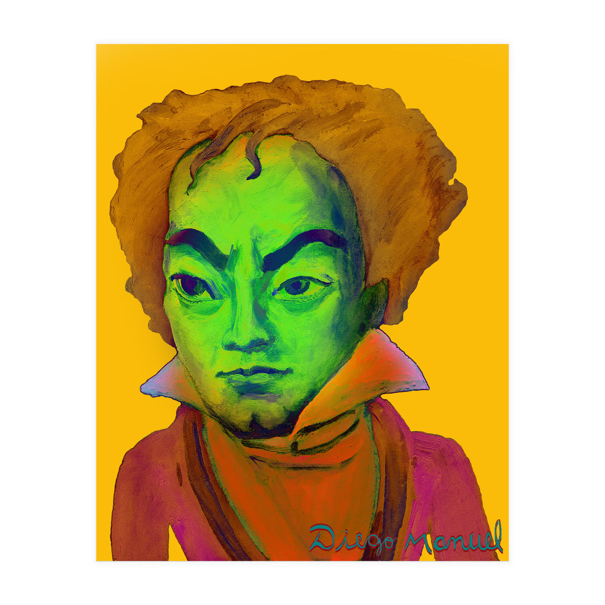 Beethoven Multicolor 4 (Print Only)