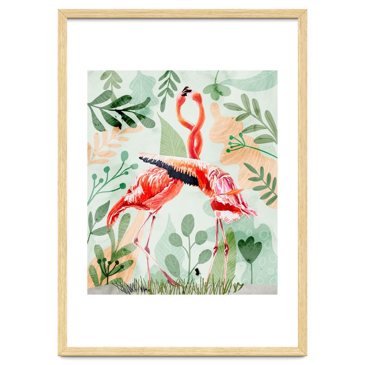 Flamingo Love