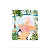 How To Have A Cat Spa Day At Home | Modern Bohemian Home Décor | Pet Bathroom Urban Jungle (Print Only) thumbnail